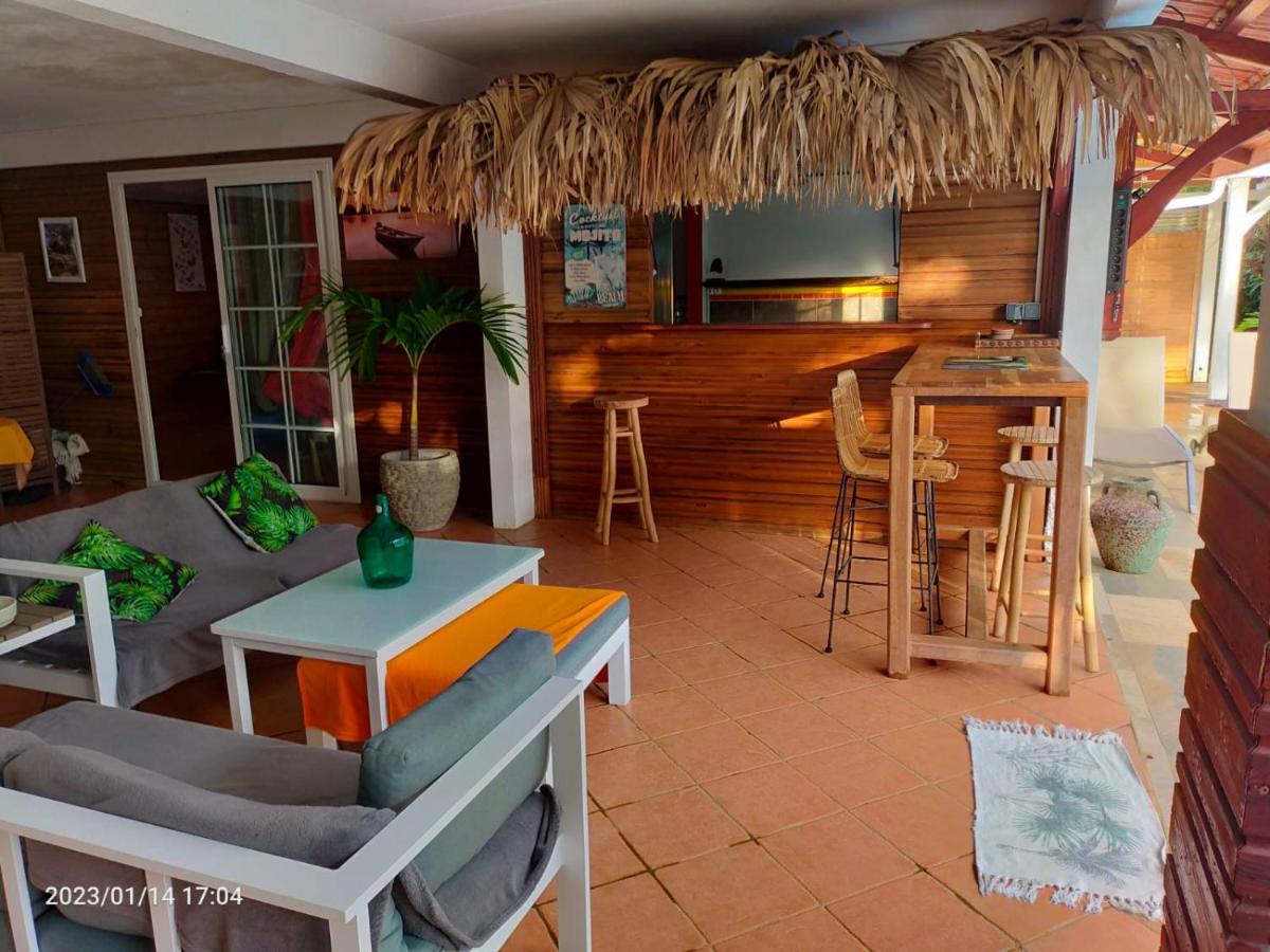 Douceur Des Hauteurs Bas De Villa, Piscine Privee Sainte-Luce Exterior foto