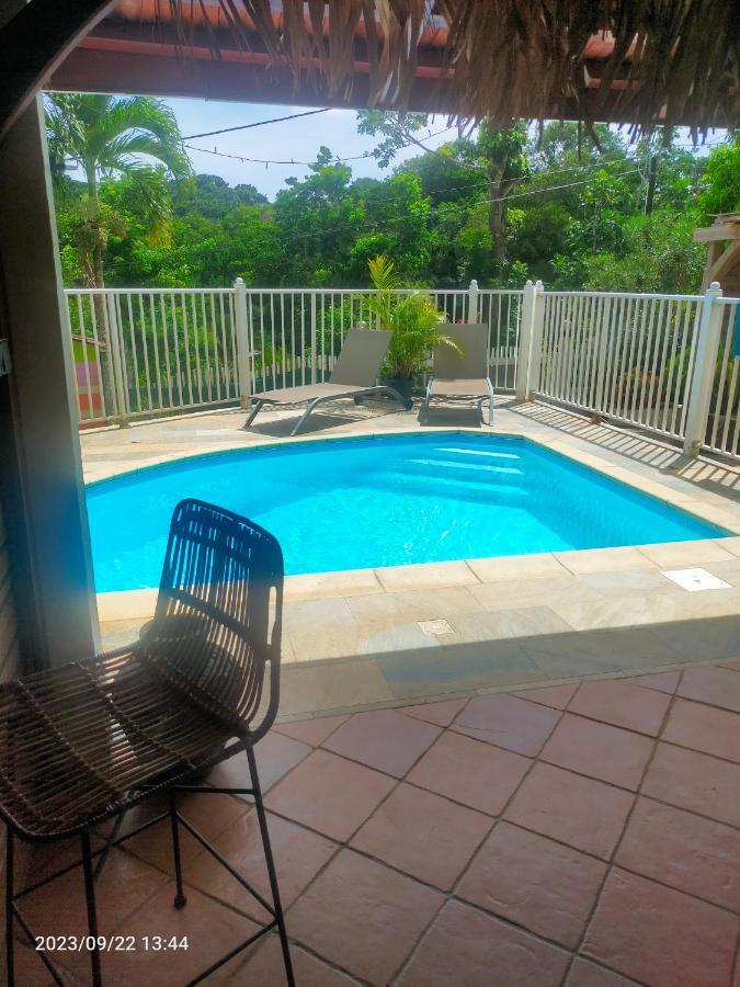 Douceur Des Hauteurs Bas De Villa, Piscine Privee Sainte-Luce Exterior foto